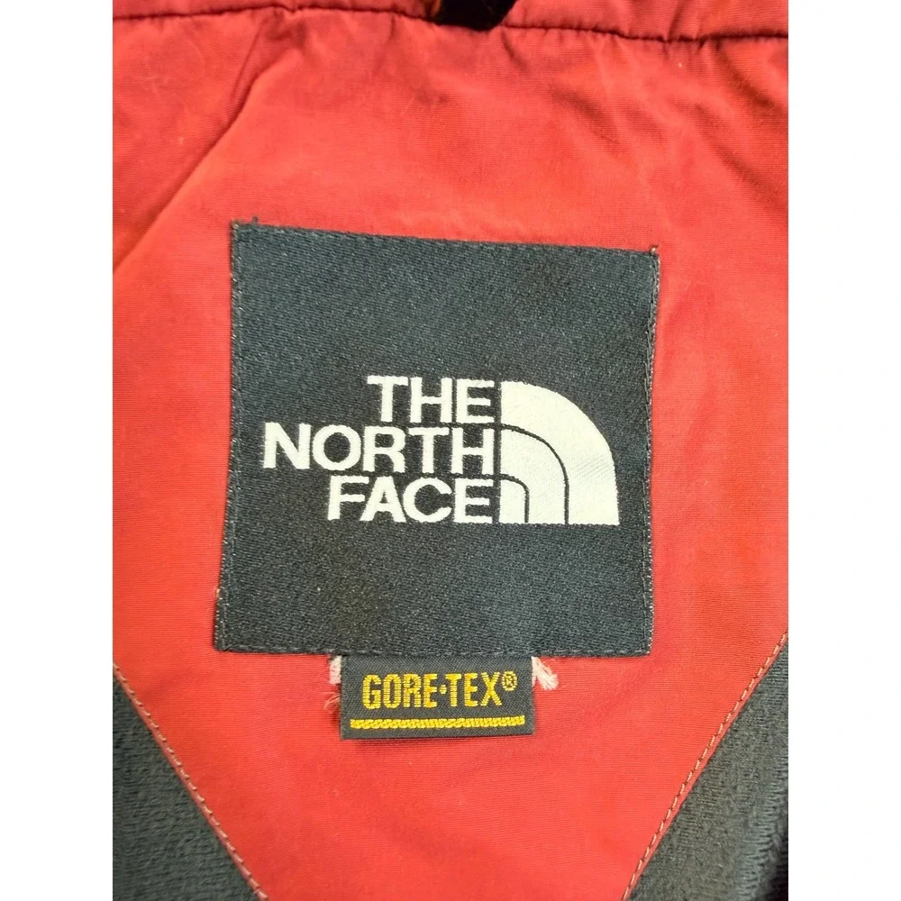 Vintage The North Face Rage Gore-Tex Jacket Red Black 90s Mountain Parka Large